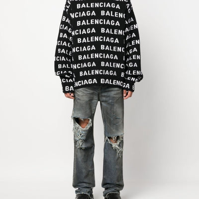 Balenciaga logo sweater