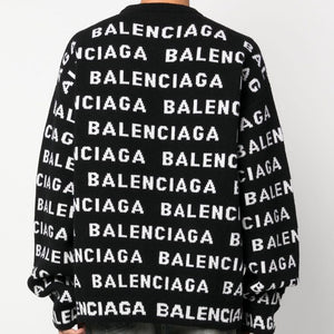 Balenciaga logo sweater