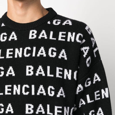 Balenciaga logo sweater