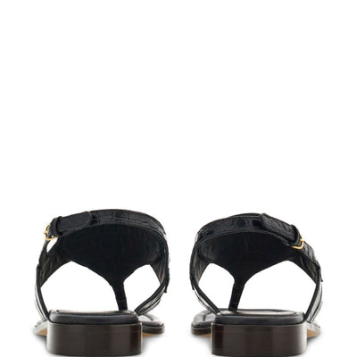 Ferragamo Gancini-buckle Leather Sandals