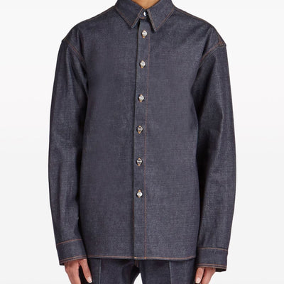Ferragamo Da notare i polsini c Cotton shirt