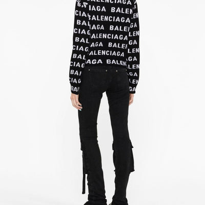 Balenciaga Logo wool sweater