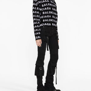 Balenciaga Logo wool sweater