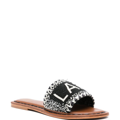 De Siena Lake Como Beads Flat Sandals.