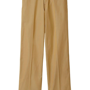 Burberry Straight-leg cotton trousers