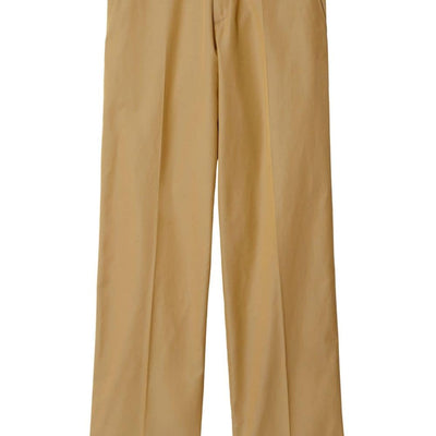 Burberry Straight-leg cotton trousers