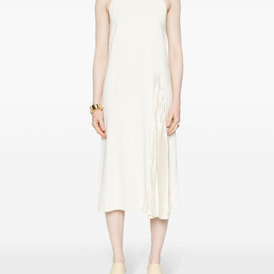 Erika Cavallini Semi-Couture Sleeveless midi dress