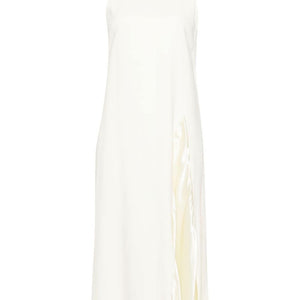 Erika Cavallini Semi-Couture Sleeveless midi dress