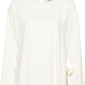 Erika Cavallini Semi-Couture Cady texture blouse