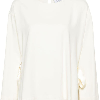 Erika Cavallini Semi-Couture Cady texture blouse