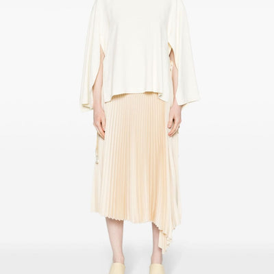 Erika Cavallini Semi-Couture Cady texture blouse