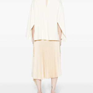 Erika Cavallini Semi-Couture Cady texture blouse