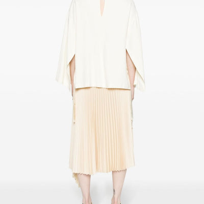 Erika Cavallini Semi-Couture Cady texture blouse