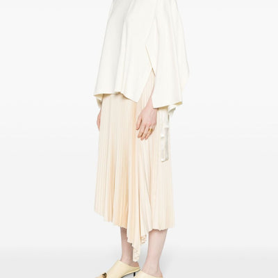 Erika Cavallini Semi-Couture Cady texture blouse