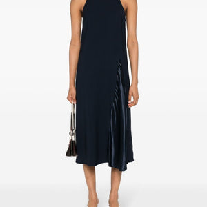 Erika Cavallini Semi-Couture Sleeveless midi dress