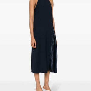 Erika Cavallini Semi-Couture Sleeveless midi dress