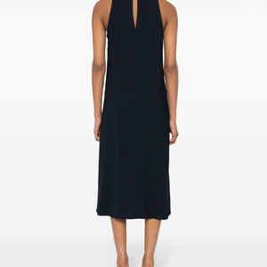 Erika Cavallini Semi-Couture Sleeveless midi dress