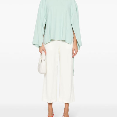 Erika Cavallini Semi-Couture Wide-leg trousers