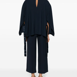 Erika Cavallini Semi-Couture Cady texture blouse