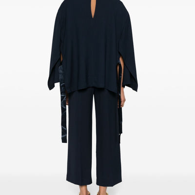 Erika Cavallini Semi-Couture Cady texture blouse