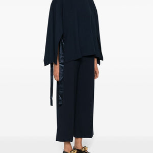 Erika Cavallini Semi-Couture Cady texture blouse