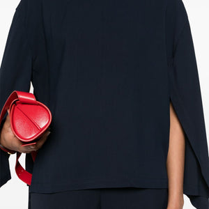 Erika Cavallini Semi-Couture Cady texture blouse