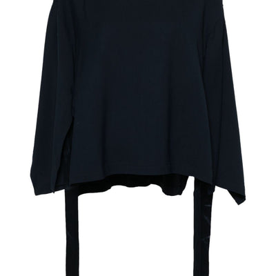 Erika Cavallini Semi-Couture Cady texture blouse