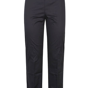 Liviana Conti Cotton blend cropped flared trousers