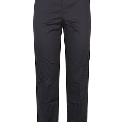 Liviana Conti Cotton blend cropped flared trousers