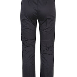 Liviana Conti Cotton blend cropped flared trousers