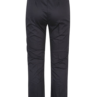 Liviana Conti Cotton blend cropped flared trousers