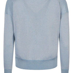 Base Cotton blend v-neck sweater