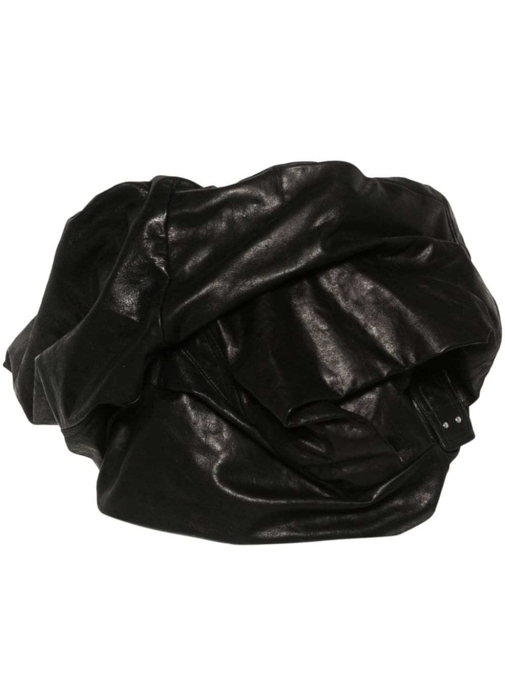 Rick Owens Draped leather bustier