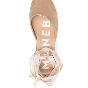 Manebí Hamptons suede wedge espadrille