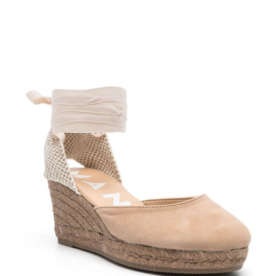 Manebí Hamptons suede wedge espadrille