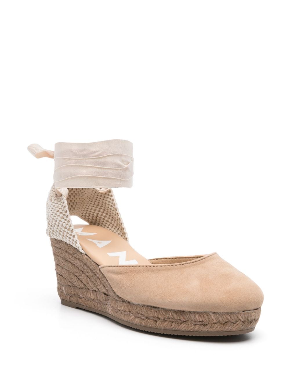 Manebí Hamptons suede wedge espadrille
