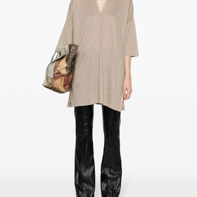 Majestic Conscious Criteria page Linen blend tunic dress
