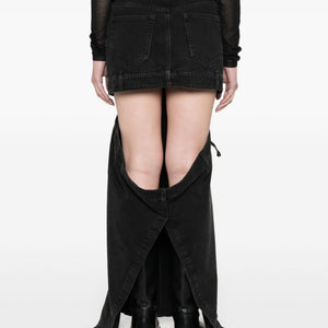 The Attico Denim skirt