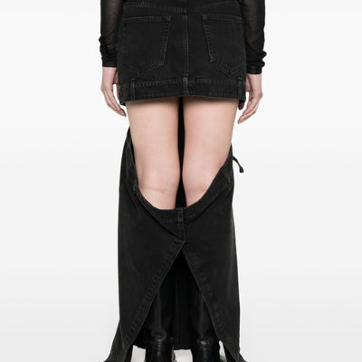 The Attico Denim skirt