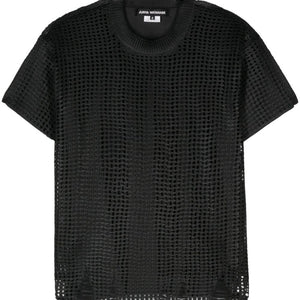 Junya Watanabe Open-knit crewneck t-shirt