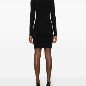 Saint Laurent Décolleté Mini Dress