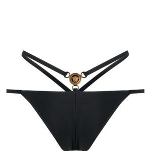 Versace Medusa-plaque strappy bikini bottoms