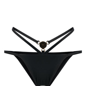 Versace Medusa-plaque strappy bikini bottoms