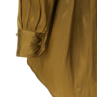 Nude Satin Shirt