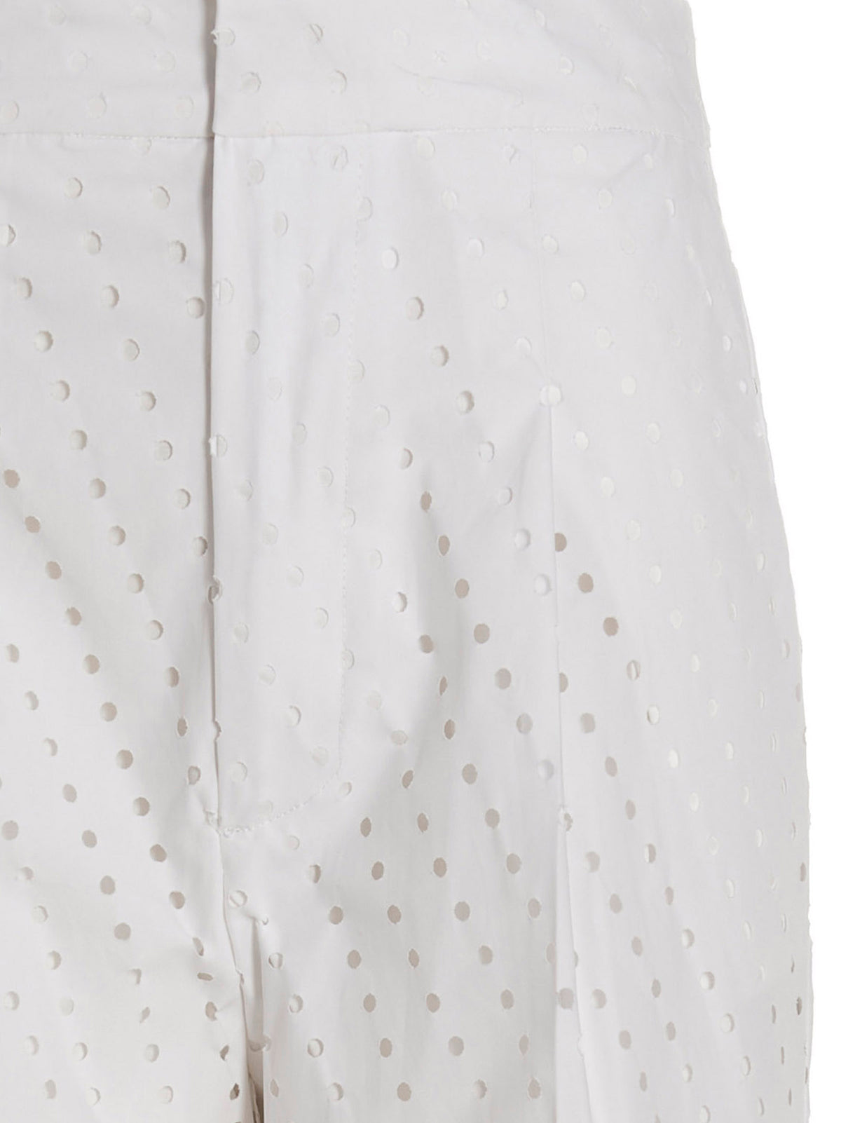Nude Visible Button Jeans