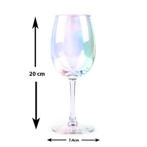 Rainbow Wine Glasses - Set of 4