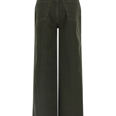 Nude Wide Leg Jeans