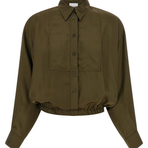 Nude Plastron Shirt
