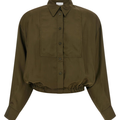 Nude Plastron Shirt