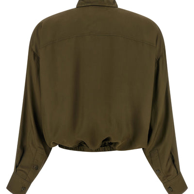 Nude Plastron Shirt